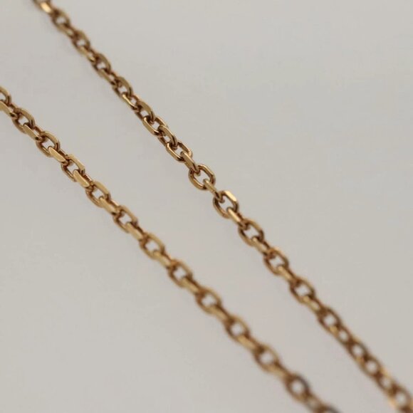 LOUIS VUITTON Essential V Necklace metal Gold - Picture 3 of 15